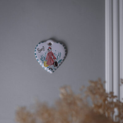 Lille Gæste Skilt i Keramik