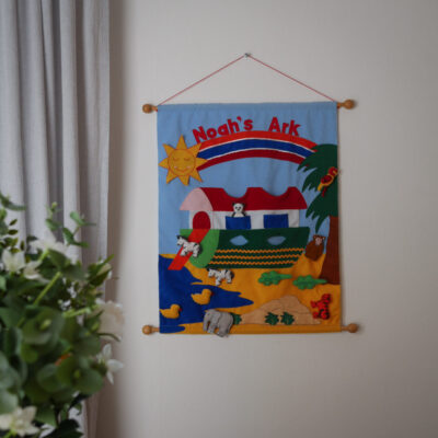 Vægtæppe til Børn med Noahs Ark