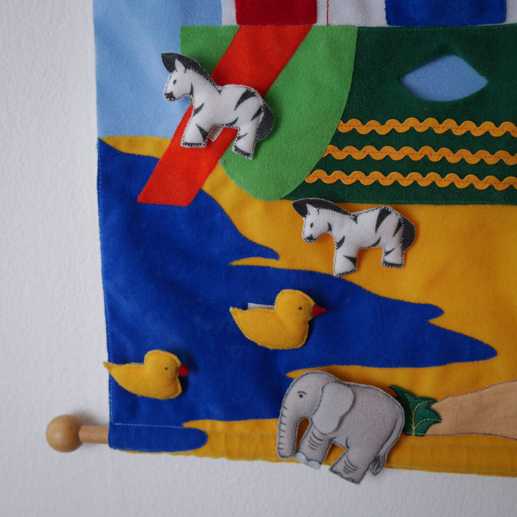 Vægtæppe til Børn med Noahs Ark 4