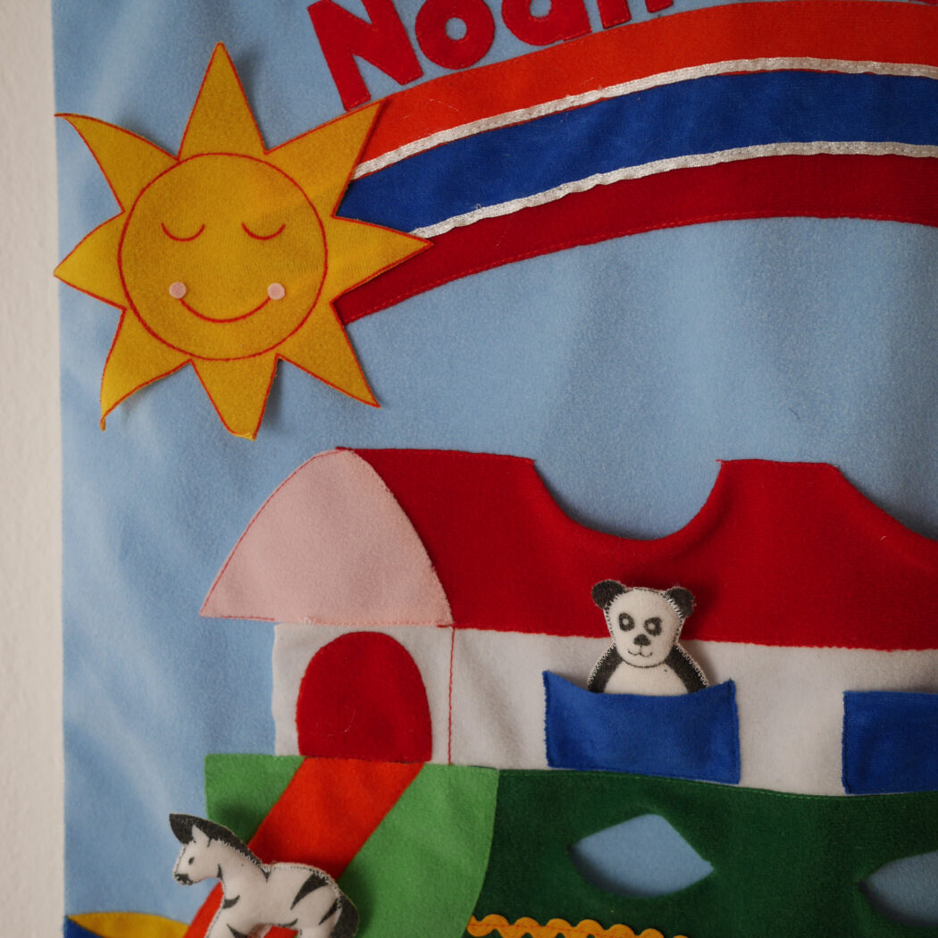 Vægtæppe til Børn med Noahs Ark 5