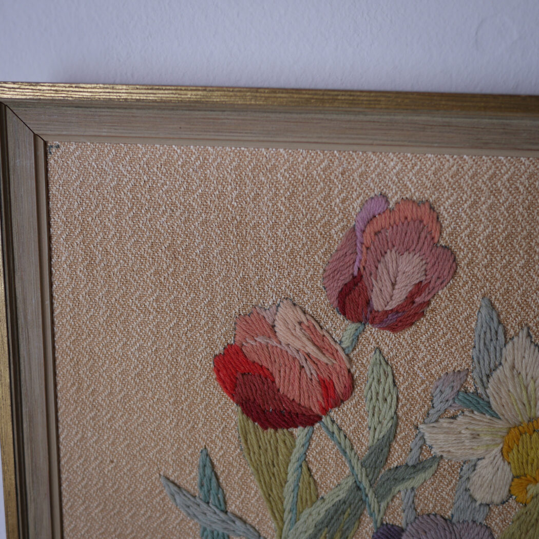 Billede med Broderede Blomster 2