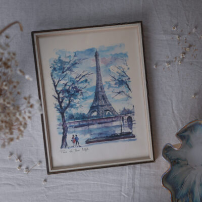 Billede med Eifeltårnet