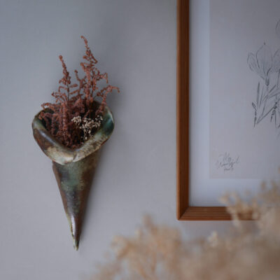 Grønt Keramik Kræmmerhus