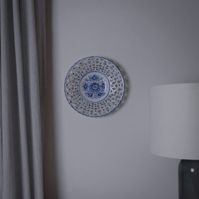 Rund Dekorativ Platte med Udskæringer