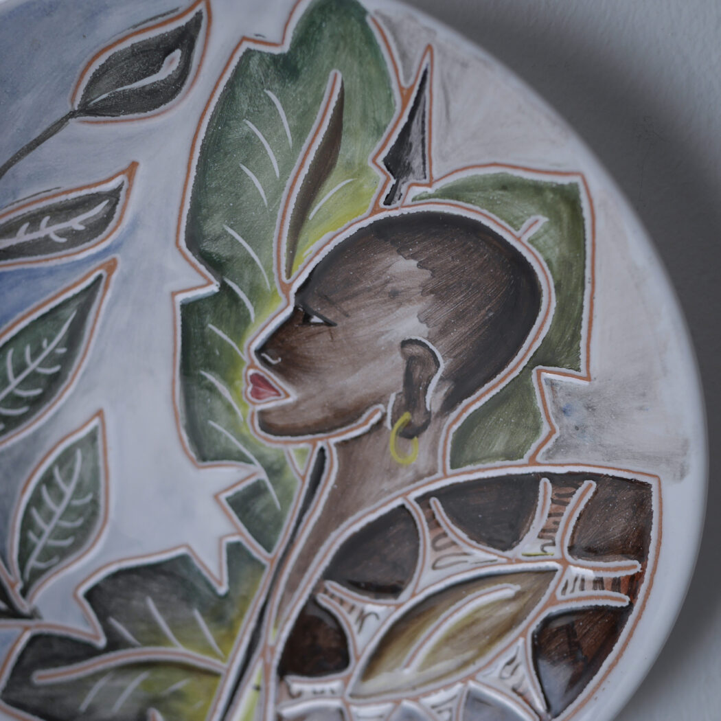 Platte med Afrikansk Motiv 2