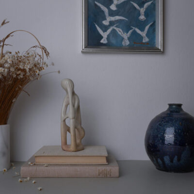 Stor Lys Fedtstensfigur