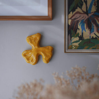 Sjov Gul Vægdekoration