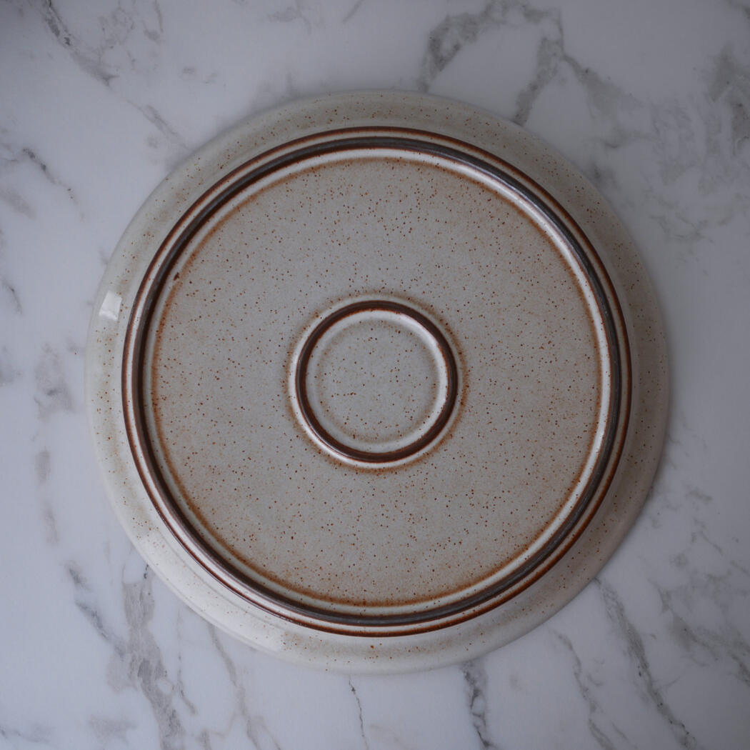 Beige Tallerkner med Nistre, 5 stk. 5