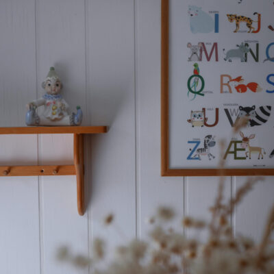 Lille Porcelæns Klovn til Børneværelset