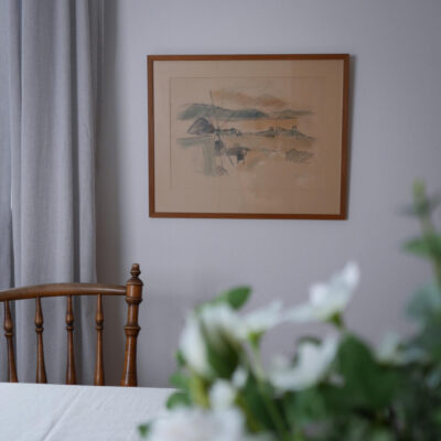 Billede med Landskab i Streg