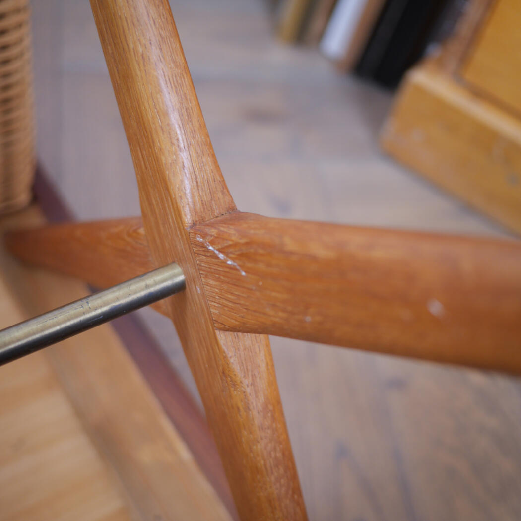 Retro Sofabord i Teak med Kurv 9