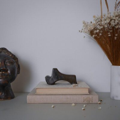 Abstrakt Keramik Figur