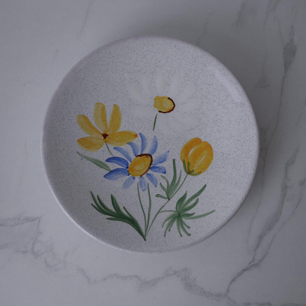 Små Tallerkner med Blomster, 10 stk. 5