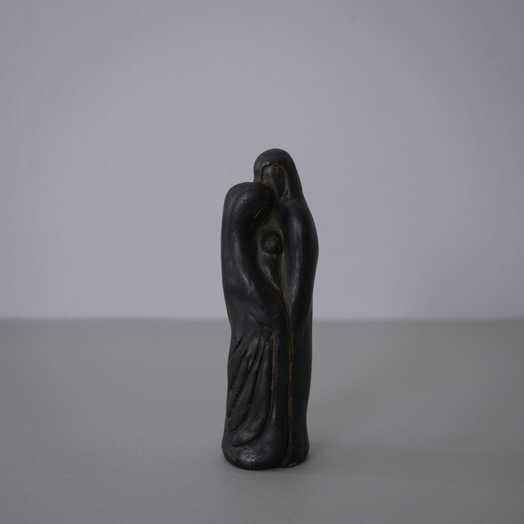 Lille Familie Figur i Keramik 1