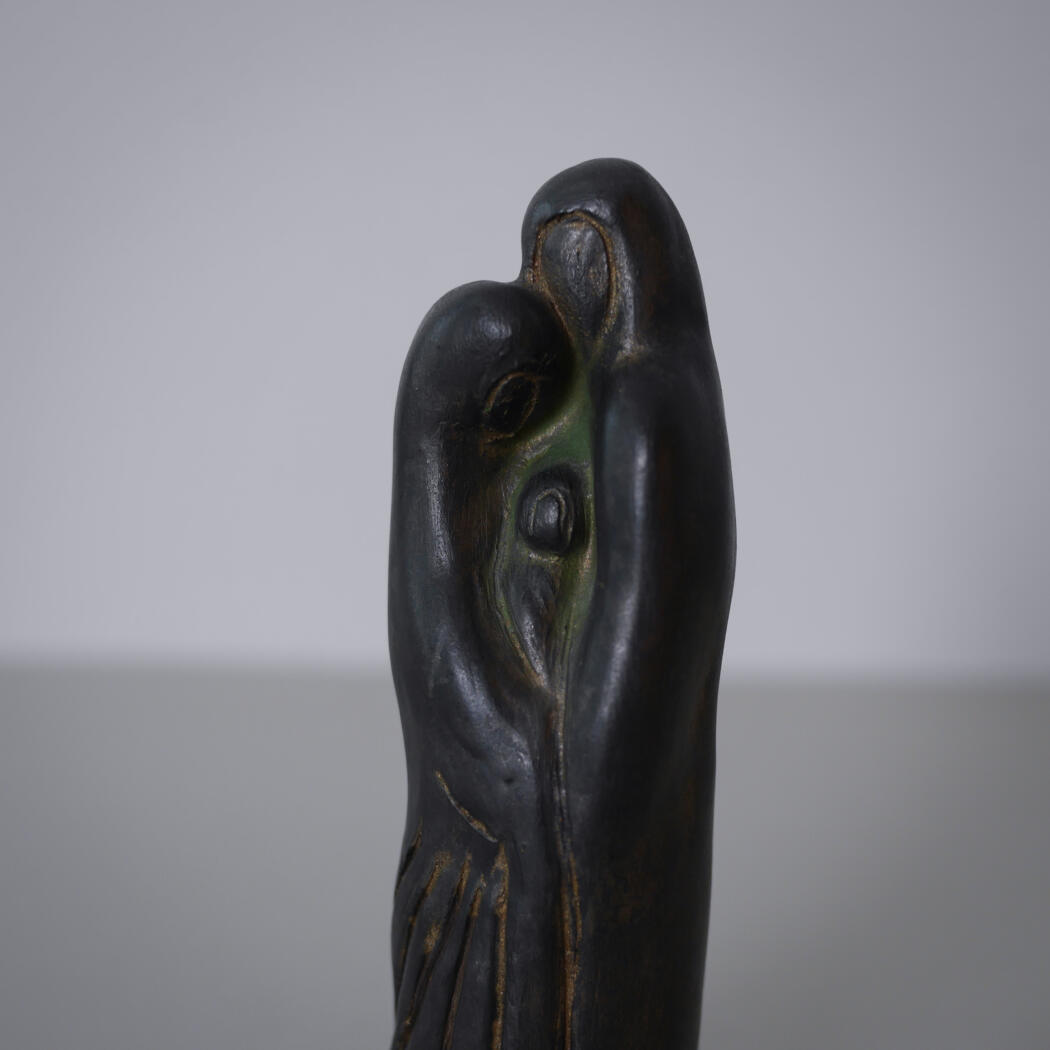Lille Familie Figur i Keramik 6