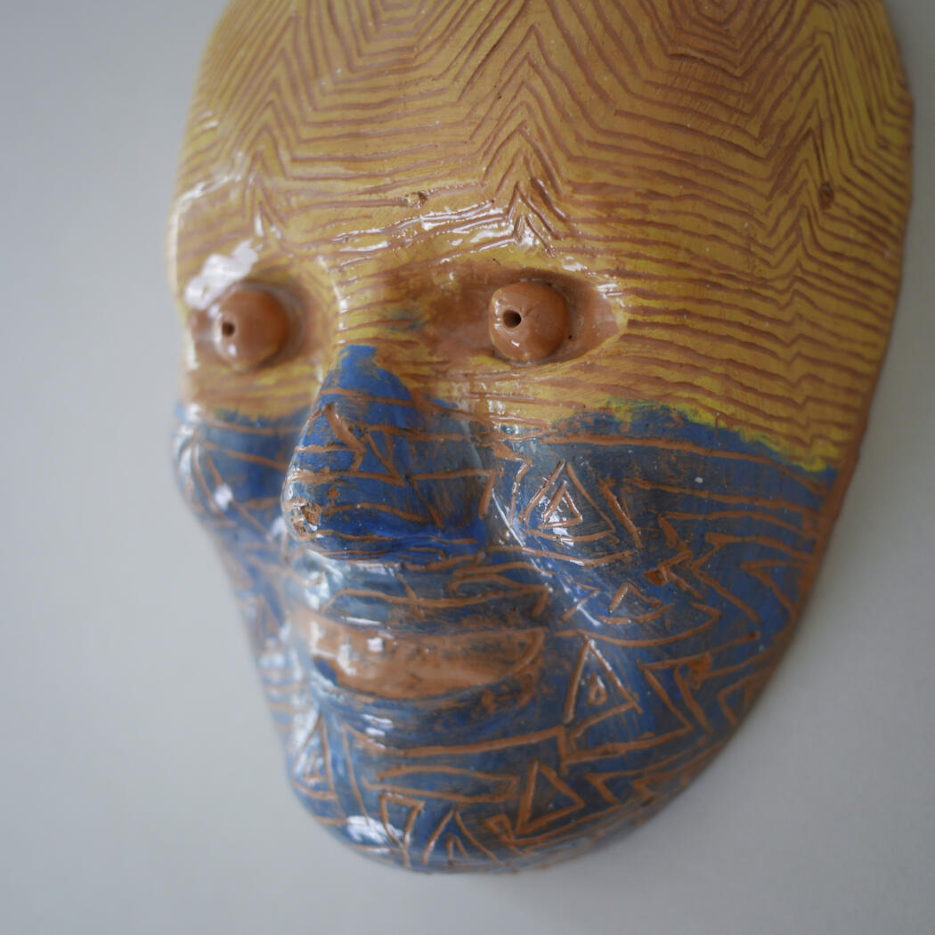 Maske i Keramik 2