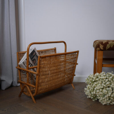 Flettet Vintage Avisholder