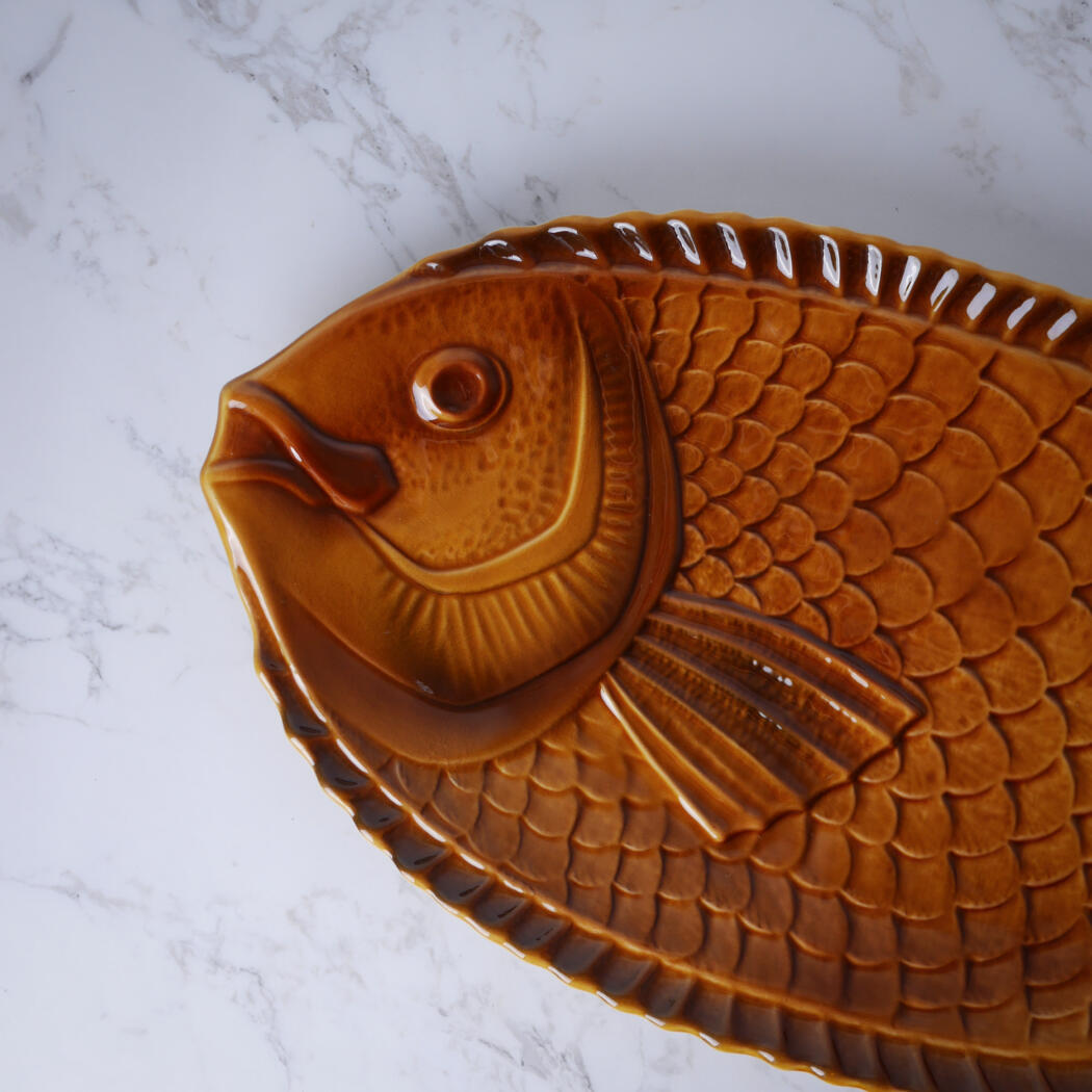 Kæmpe Brunt Fiskefad 2