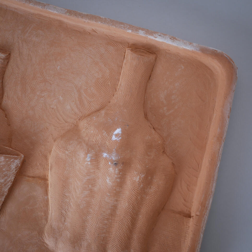 Ler Relief med Stilleben 2