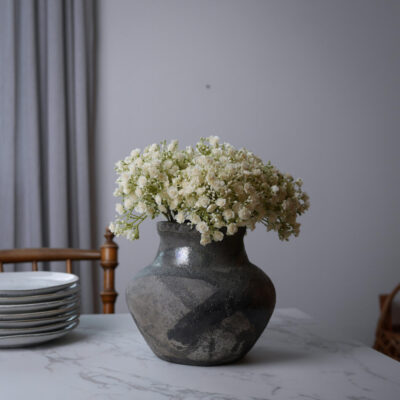 Grå Keramik Vase