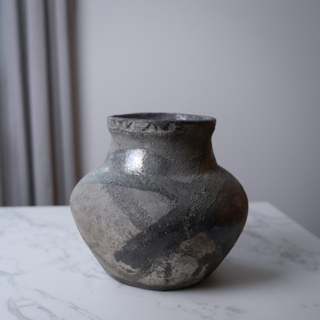Grå Keramik Vase 1