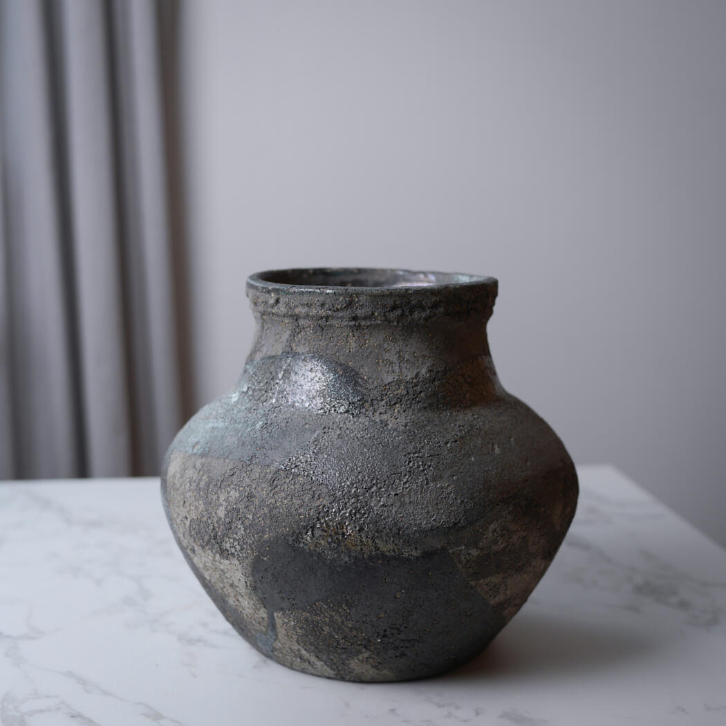 Grå Keramik Vase 2