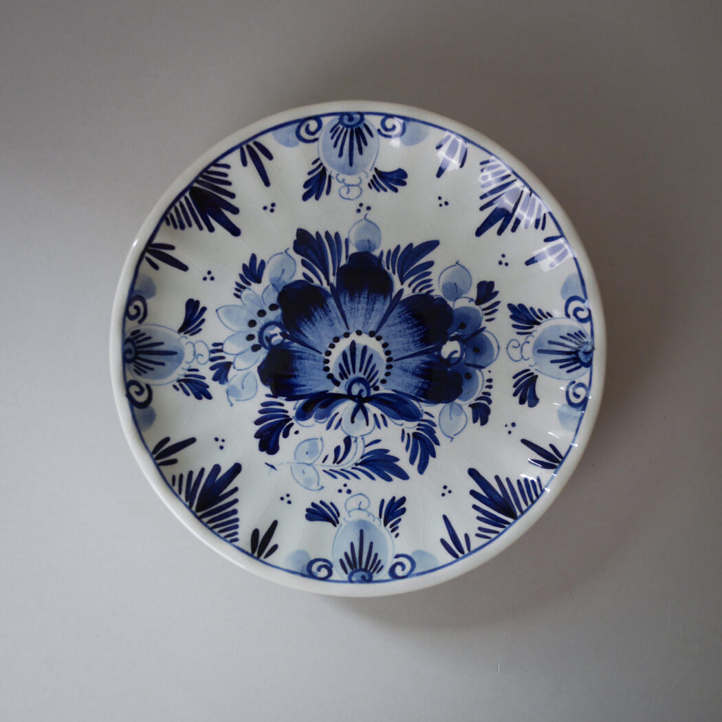 Lille Håndmalet Porcelænsplatte 1