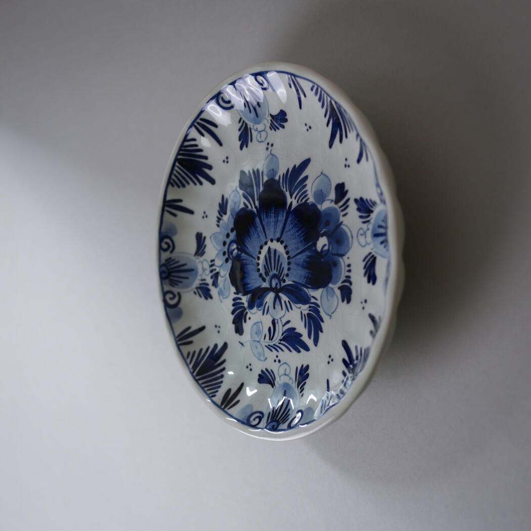 Lille Håndmalet Porcelænsplatte 4