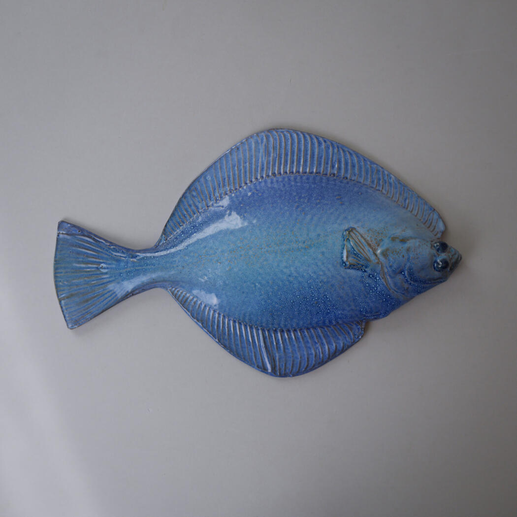 Stor Blå Fisk til Væggen 1