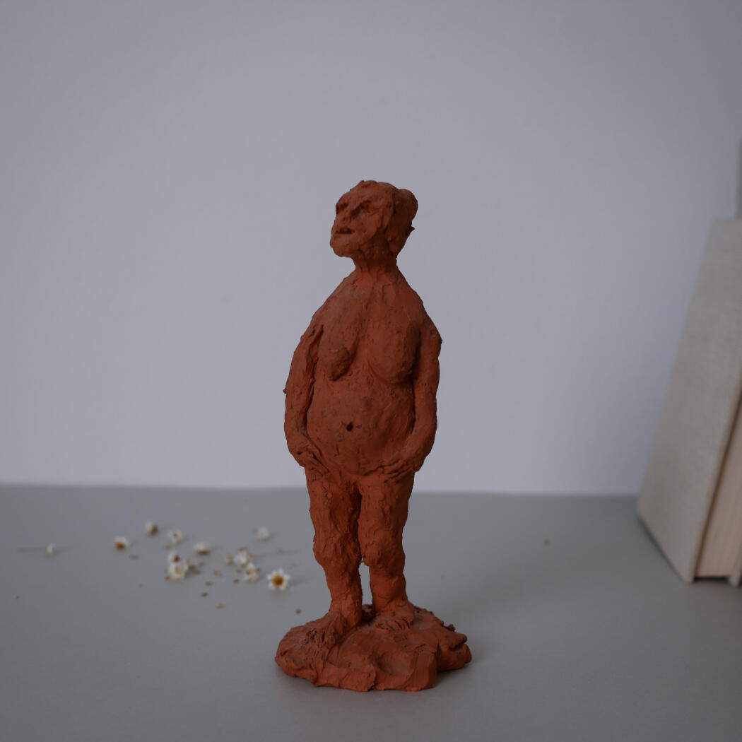 Håndlavet Kvinde Skulptur 1