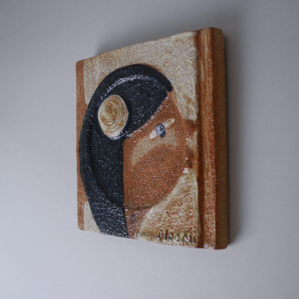 Keramik Relief med Pige 2