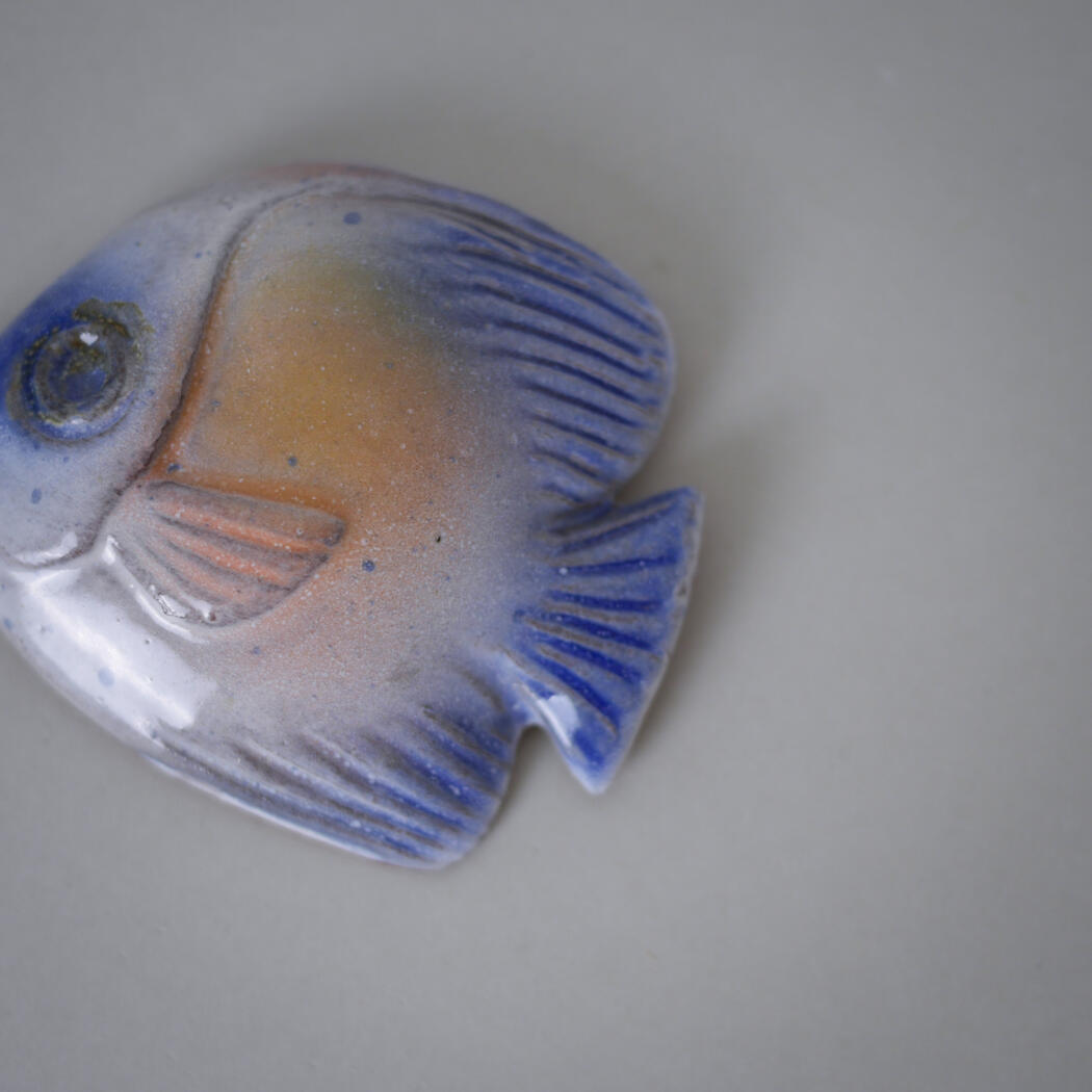 Lille Blå Fisk til Væggen 3