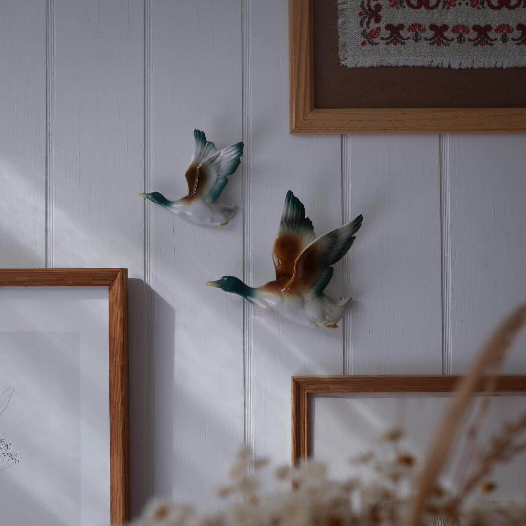 Stor Grøn Porcelænsand til Væggen