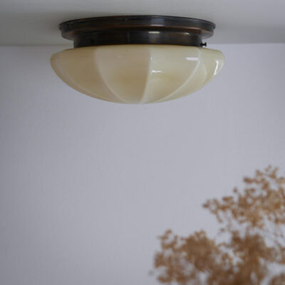 Vintage Glas Loftslampe