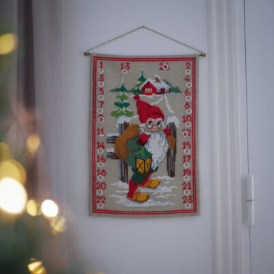 Retro Julekalender med Julemand