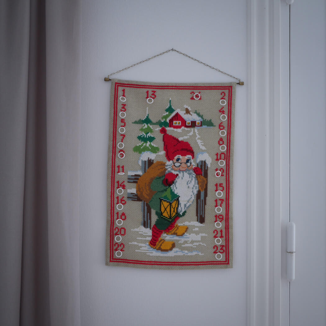 Retro Julekalender med Julemand 1