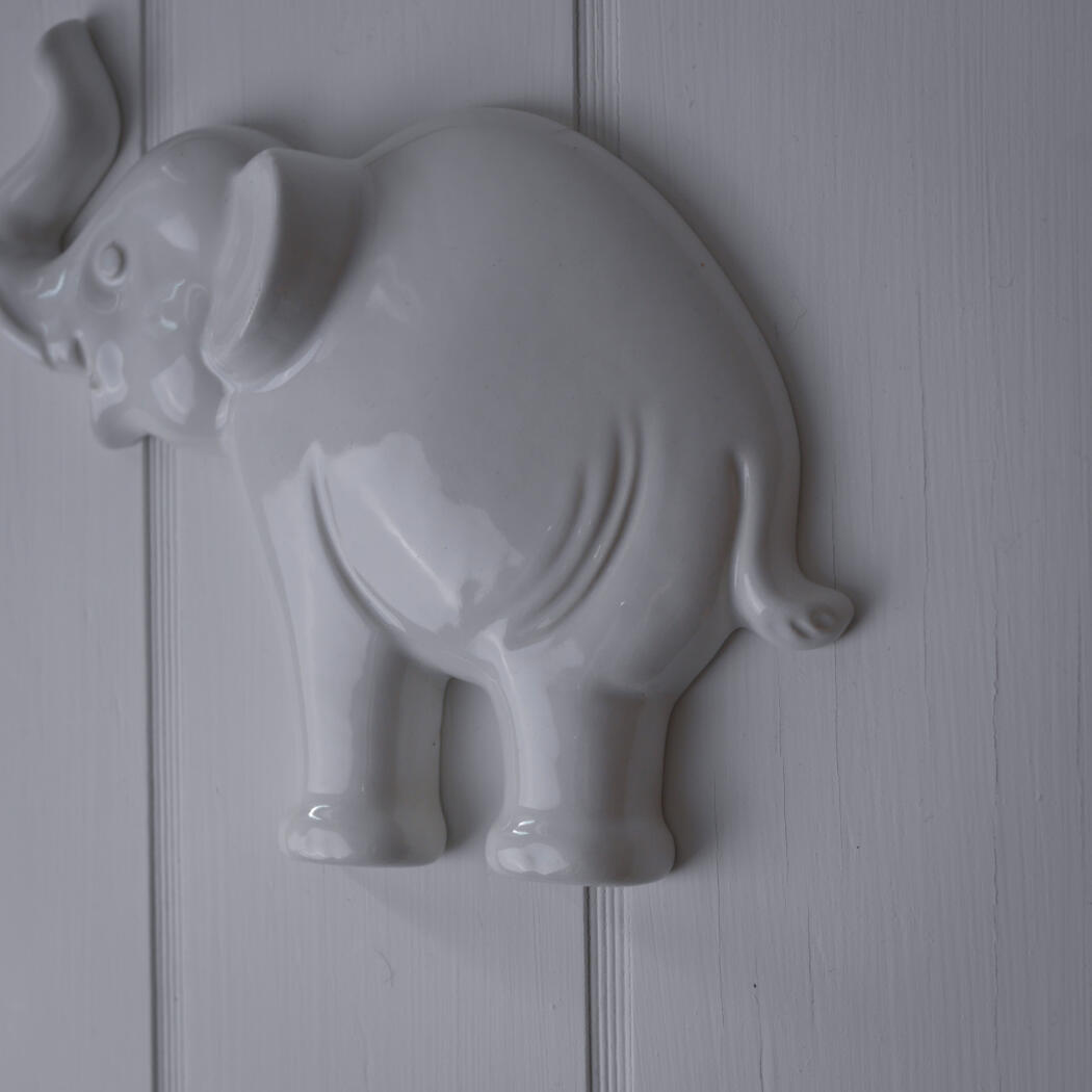 Stor Hvid Elefant til Væg 3