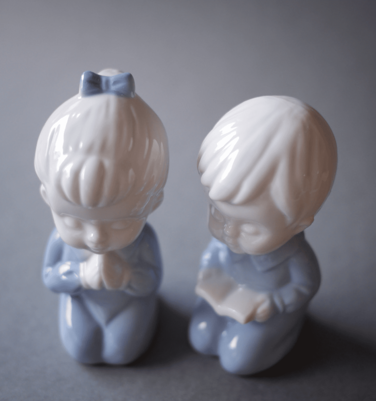 Søskende Porcelænsfigurer 3