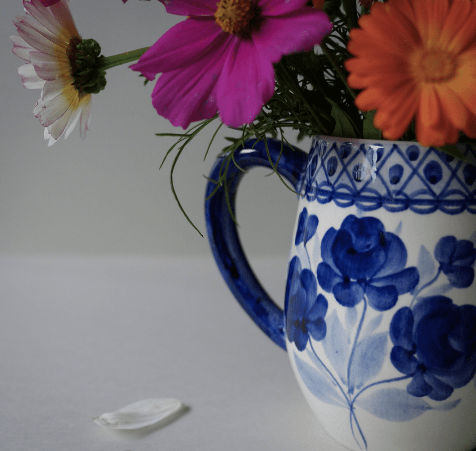 Stort krus med blomster 3