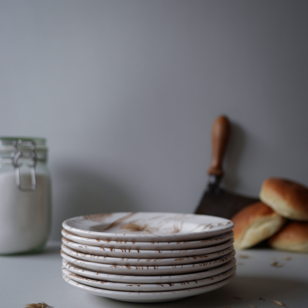 Tallerkner med Strå, 8 stk. 4