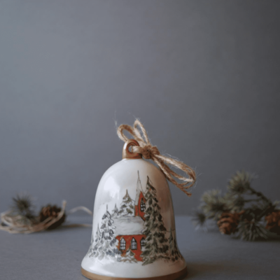 Håndmalet Juleklokke